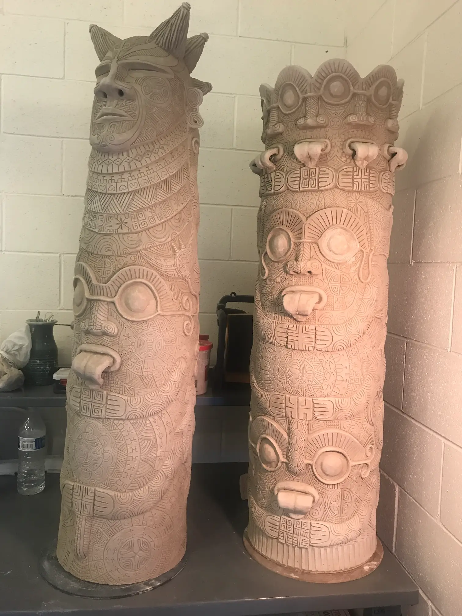 Totem & warrior series created by Gene Dodak